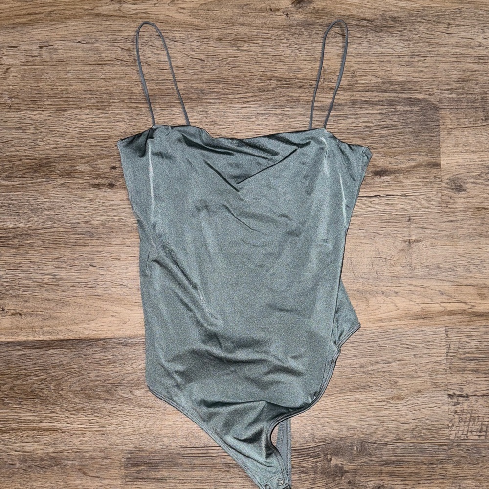 Elegant Blue Women's Bodysuit